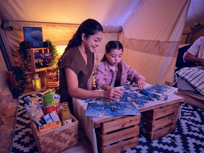 奢华露营体验：家庭评测冰球突破新加坡海洋馆(图5)