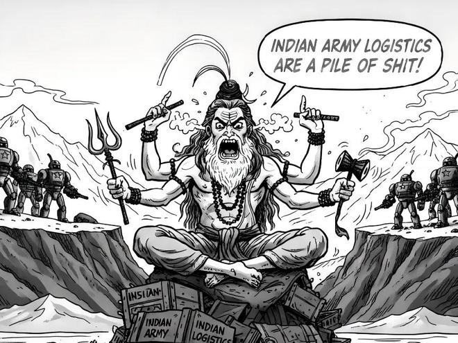 人巡逻如何让印度网民破防冰球突破技巧中印边境机器(图3)